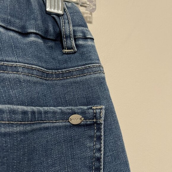 Bevy Flog Wide Leg Flare Elastic Waist Jeans Size 25 - Picture 4 of 9